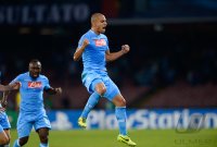 FUSSBALL  CHL  Saison 2013/2014: JUBEL Goekhan Inler (SSC Neapel)