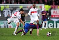 FUSSBALL  International CHL 09/10 : VfB Stuttgart -  FC Barcelona