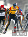 Nordische Kombination Weltcup - Ackermann und Haseney in der Loipe
