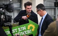 Buendnis 90 / Die Gruenen, Wahlkampf Landtagswahl Baden - Wuerttemberg, Spitzenkandidat Cem Oezdemir