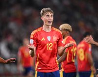 FUSSBALL UEFA Nations League 2024/2025   
Spanien - Frankreich