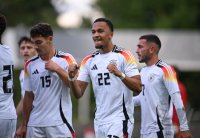 Fussball U 20 Test -Laenderspiel  in Reutlingen  09.09.2025 
Deutschland - Italien