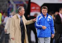 Fussball WM  2010  Qualifikation: Hitzfeld und  Rehhagel