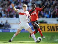 FUSSBALL  1. BUNDESLIGA  09/10    VfB Stuttgart - Bayer Leverkusen