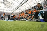 Fussball WM 2006: Argentinien - Serbien Montenegro