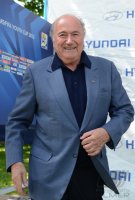 Fusball FIFA 74. Blue Stars / FIFA Youth Cup: FIFA Praesident Joseph S. Blatter (Schweiz)