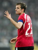 Fussball, 1. Bundesliga: HSV, VAN DER VAART enttaeuscht