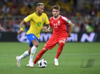 FUSSBALL WM 2018 Vorrunde Serbien - Brasilien