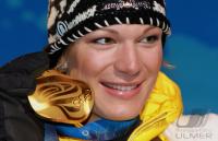 Olympische Spiele 2010 VANCOUVER:  JUBEL RIESCH - SKI ALPIN  FRAUEN