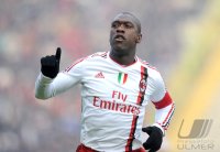 FUSSBALL SERIE A:  JUBEL Clarence Seedorf (AC Mailand)