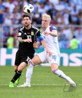 FUSSBALL WM 2018 Vorrunde Argentinien - Island