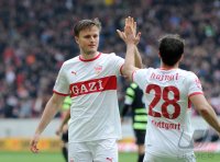 Fussball 1. Bundesliga  Saison 2011/2012 : JUBEL VfB Stuttgart