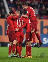 Fussball 1. Bundesliga 15/16: FC Augsburg - FC Bayern Muenchen