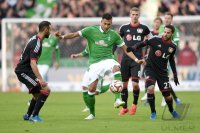 Fussball, 1. Bundesliga  Saison 2014/2015: Werder Bremen - Bayer 04 Leverkusen
