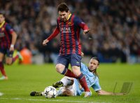 Fussball International CHL Saison 13/14: Manchester City - FC Barcelona