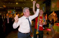 Fussball Champions League Finale 2013: Bankett des FC Bayern Muenchen nach dem Gewinn des Champions League Finales 2013