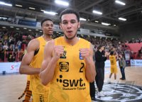 Basketball 1. Bundesliga 23/24: Tigers Tuebingen - EWE Baskets Oldenburg