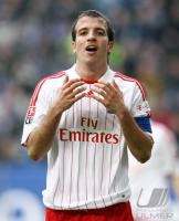 Fussball 1. Bundesliga: Hamburger SV, VAN DER VAART