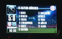 Fussball 1. Bundesliga Saison 2015/2016: FC Bayern Muenchen - Hamburger SV