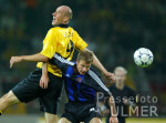 Fussball UCL-Quali: Dortmund - Bruegge, Zweikampf