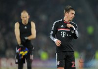 Fussball CHL  Saison 2011/2012:  FC Basel - FC Bayern Muenchen