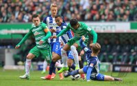 Fussball Bundesliga Saison 16/17: SV Werder Bremen - Hertha BSC Berlin
