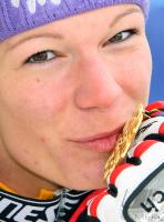 Ski Alpin   Weltmeisterin Slalom  Maria Riesch (GER)