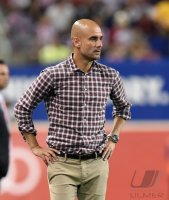 FUSSBALL 1. Bundesliga 14/15 Testspiel: Trainer Pep Guardiola (FC Bayern Muenchen)