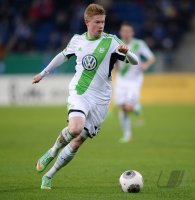 Fussball DFB Pokal Viertelfinale 13/14: Kevin De Bruyne (VfL Wolfsburg)