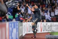 FUSSBALL  International CHL 09/10  JUBEL Real,  Cristiano Ronaldo und Guti