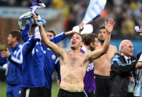 FUSSBALL WM 2014, HALBFINALE: Niederlande - Argentinien