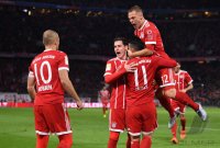 Fussball  1.Bundesliga   Saison 17/18: FC Bayern Muenchen - RB Leipzig