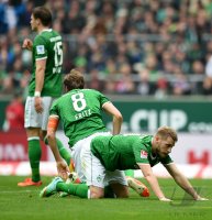 Fussball, 1. Bundesliga  Saison 2013/2014: SV Werder Bremen - FC Schalke 04