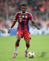 Fussball CHL  Saison 2014/2015: David Alaba (FC Bayern Muenchen)