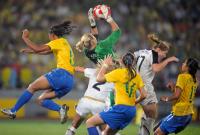 FUSSBALL  Olympia 2008   Finale    Brasilien - USA
