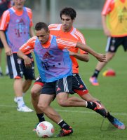 Fussball 1. Bundesliga :  Training beim FC Bayern Muenchen
