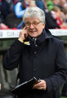 Fussball DFB Pokal Halbfinale 14/15: FC Bayern Muenchen - Borussia Dortmund