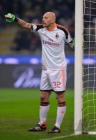 Fussball International Serie A 13/14: Torwart Christian Abbiati (AC Mailand)