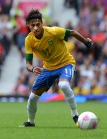 FUSSBALL Olympia 2012 Maenner: Brasilien - Weissrussland