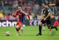 Fussball 1. Bundesliga Saison 14/15: FC Bayern Muenchen - SC Freiburg