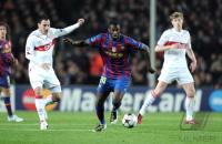 FUSSBALL  International CHL 09/10 :  FC Barcelona - VfB Stuttgart
