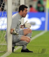 Fussball International  Testspiel: JULIO CESAR (Brasilien)