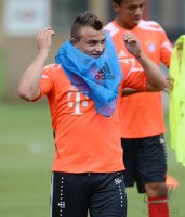 Fussball 1. Bundesliga 12/13: Trainingsauftakt FC Bayern Muenchen