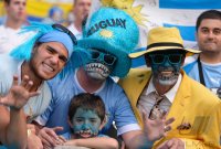 FUSSBALL WM 2014, Achtelfinale: Kolumbien - Uruguay