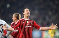 Fussball CHL  Saison 2011/2012:  Zlatan Ibrahimovic (AC Mailand)