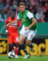 FUSSBALL, DFB POKAL, 2. HAUPTRUNDE, WERDER: BOROWSKI Einzelaktion