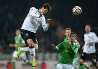 Fussball, 1. Bundesliga  Saison 2014/2015: SV Werder Bremen - Hannover 96