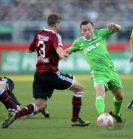 Fussball 1. Bundesliga, Saison 2012/2013: 1. FC Nuernberg - VfL Wolfsburg