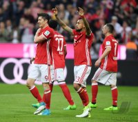 Fussball 1. Bundesliga Saison 2016/2017: FC Bayern Muenchen - Borussia Dortmund