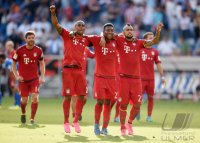 Fussball 1. Bundesliga Saison 15/16: TSG 1899 Hoffenheim - FC Bayern Muenchen